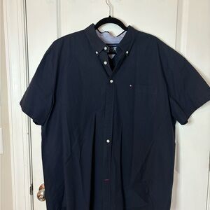 Tommy Hilfiger Dark Blue Casual Shirt
